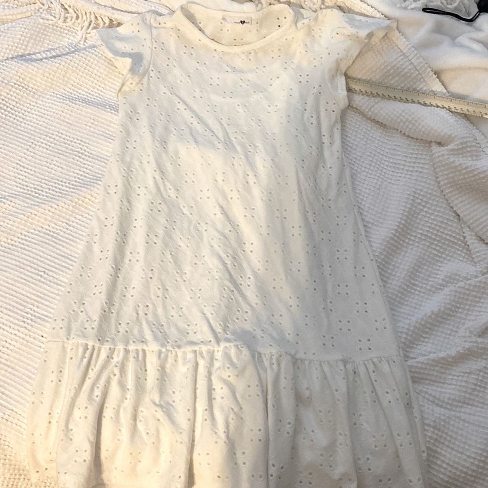 White Eyelet Dress
